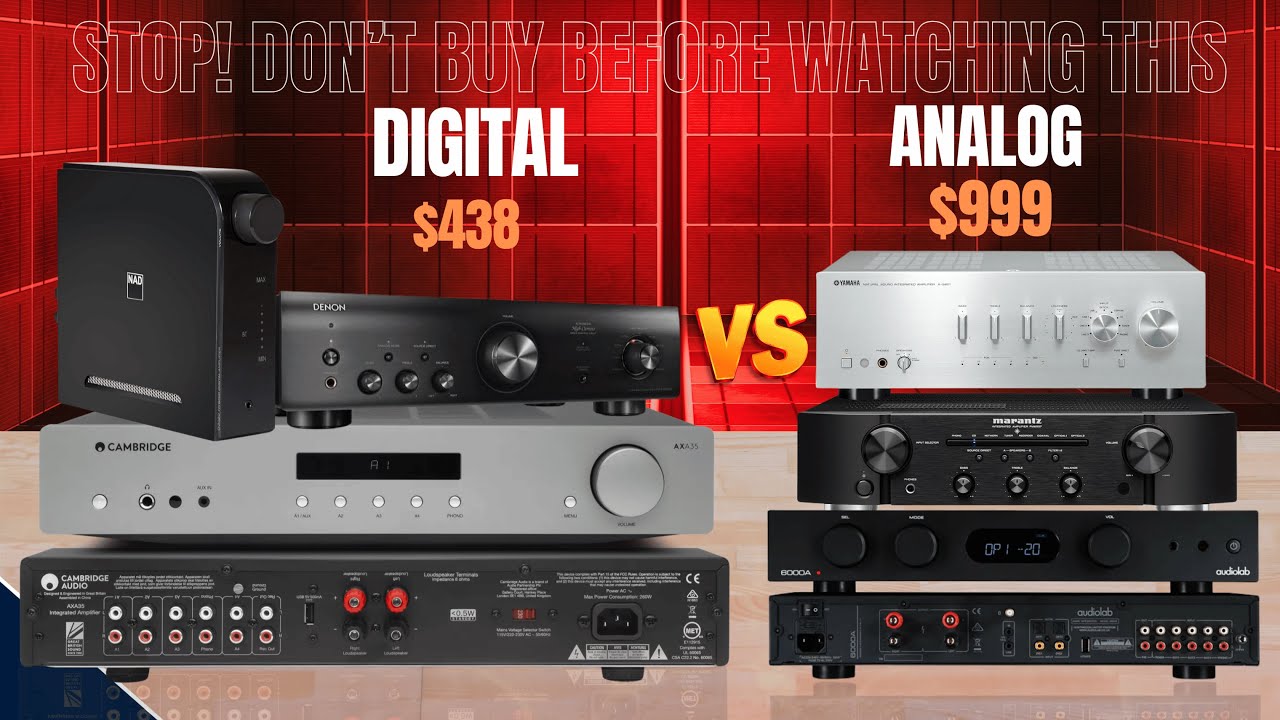 Digital vs Analog: Which Stereo Amplifier is Best in 2025?