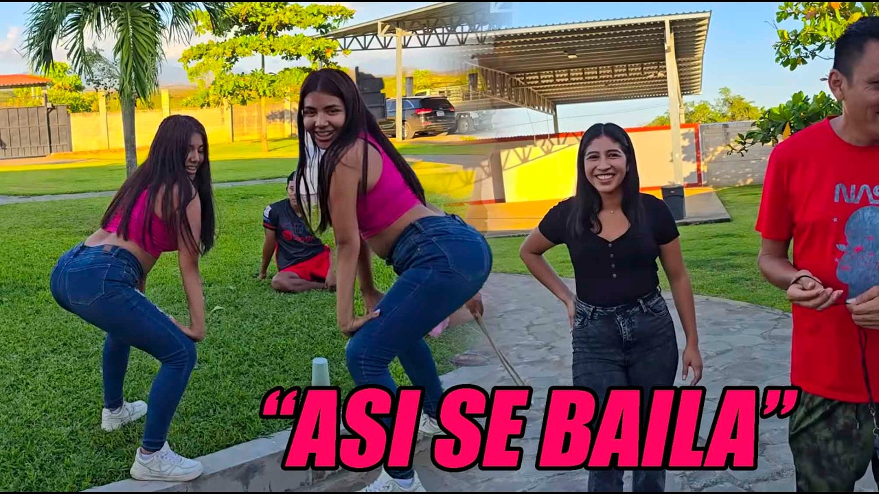 Julissa le enseña a bailar a Esmeralda🤩😍