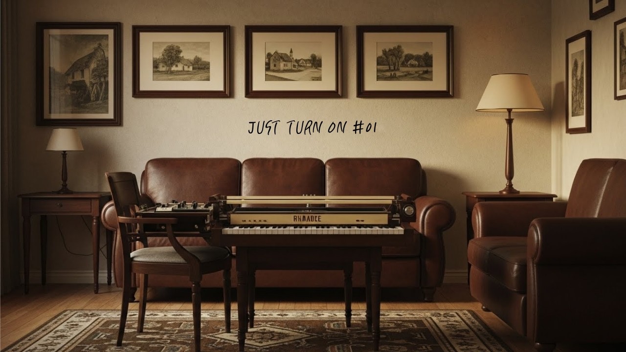 JUST TURN ON #01 | Cozy Cafe Jazz Lo-fi (50 MIN)