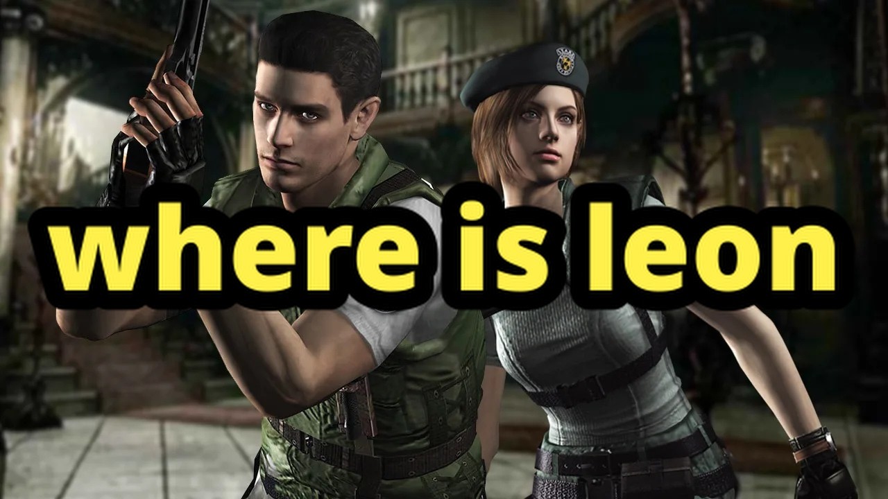 🔴 first time playing resident evil, i only know one character oh god