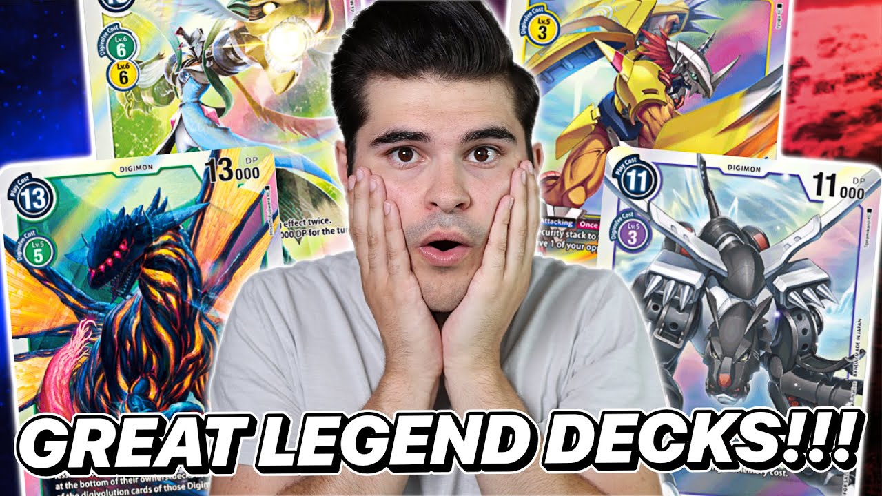 ALL My Digimon TCG Decks for the Great Legend Format! | Digimon Card Game Set 4 Deck Lists