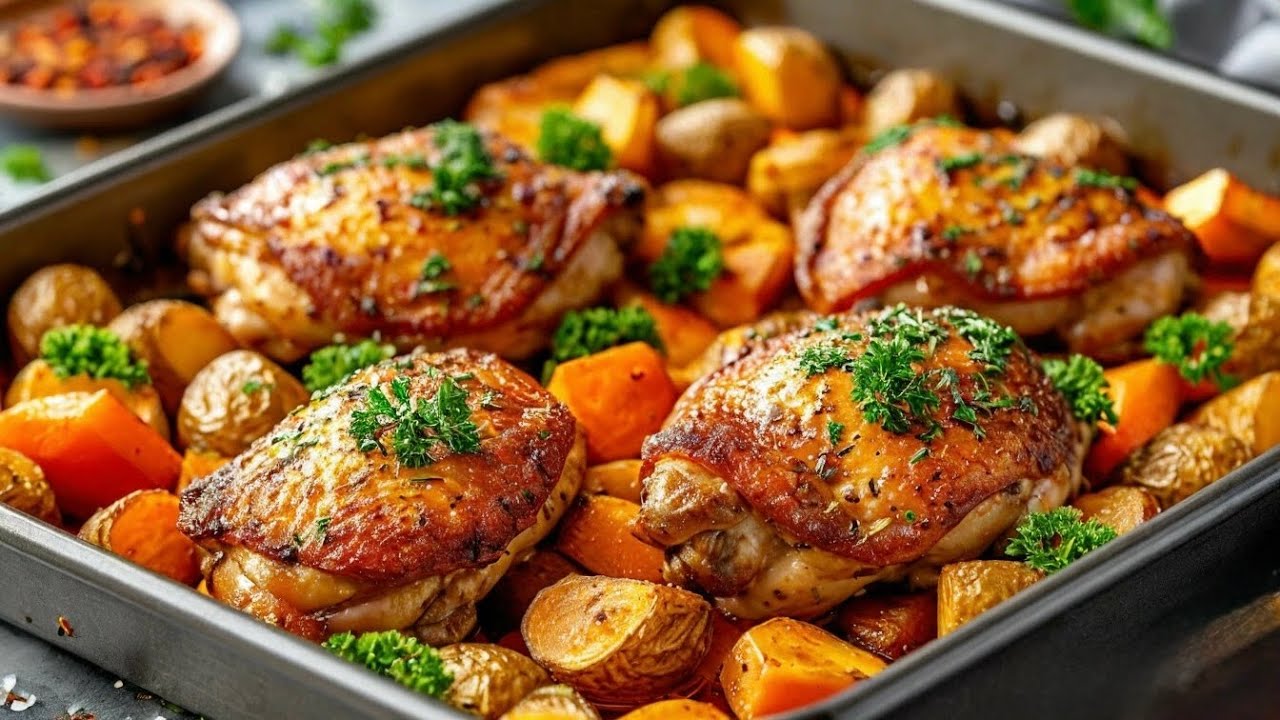 Kochen Sie Hühnchen mit Gemüse auf diese Weise und das Ergebnis wird göttlich sein!