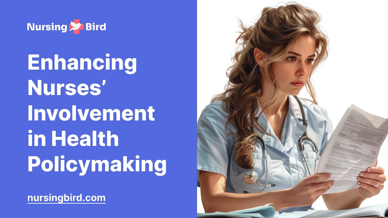 Enhancing Nurses’ Involvement in Health Policymaking - Essay Example