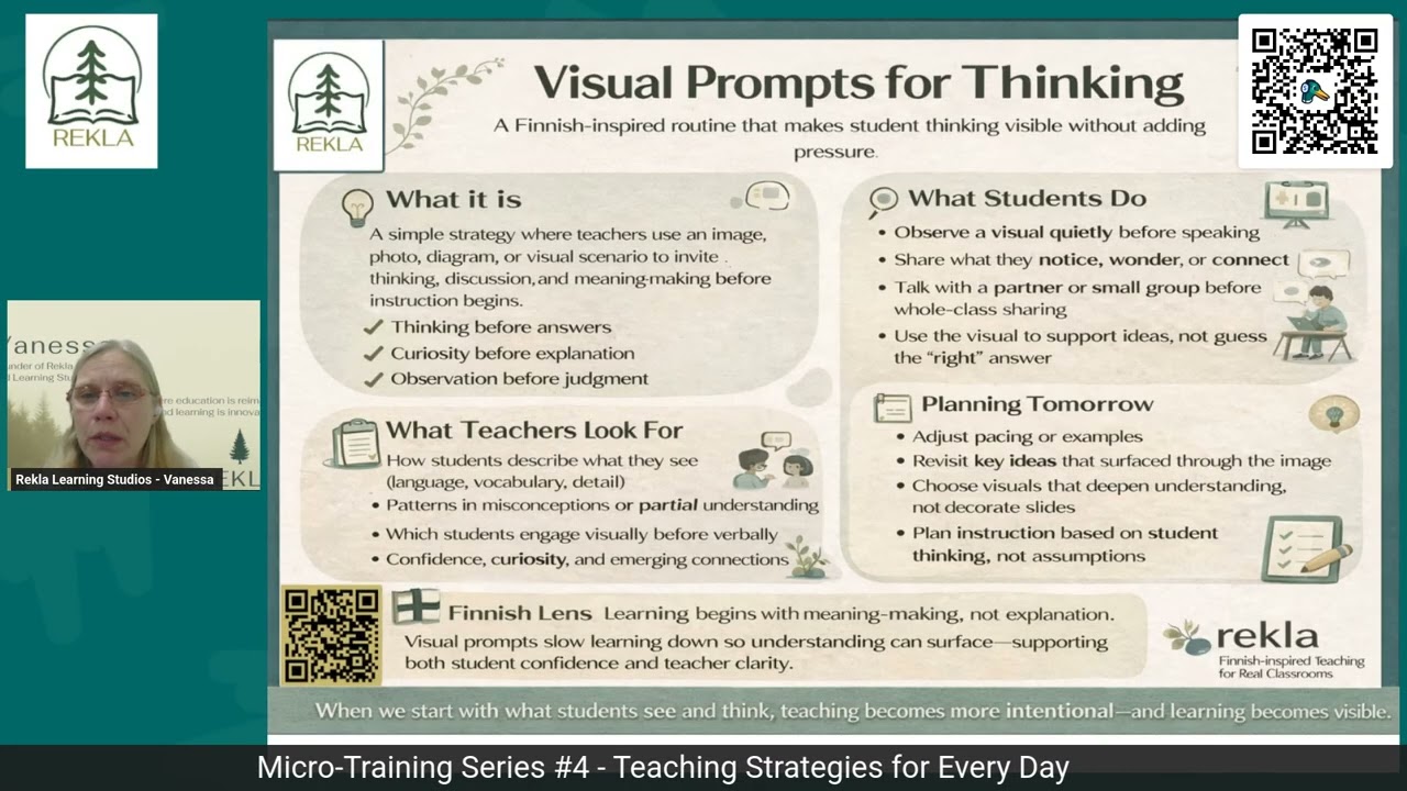 Micro Training  4   Visual Prompts for Thinking