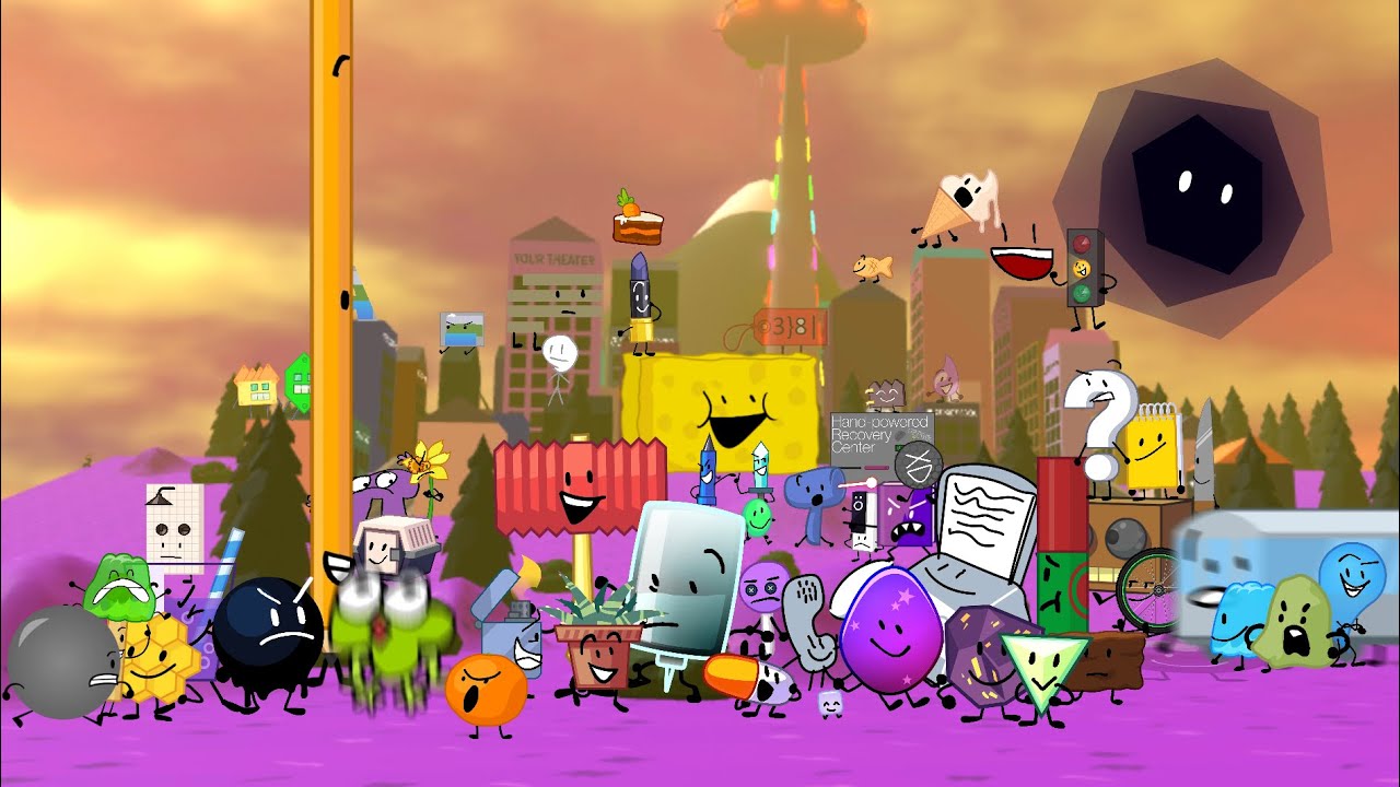 Find the BFB Characters: Yoyleland (Yes, all 61.) [Thanks to @smallyducker for helping various ones]