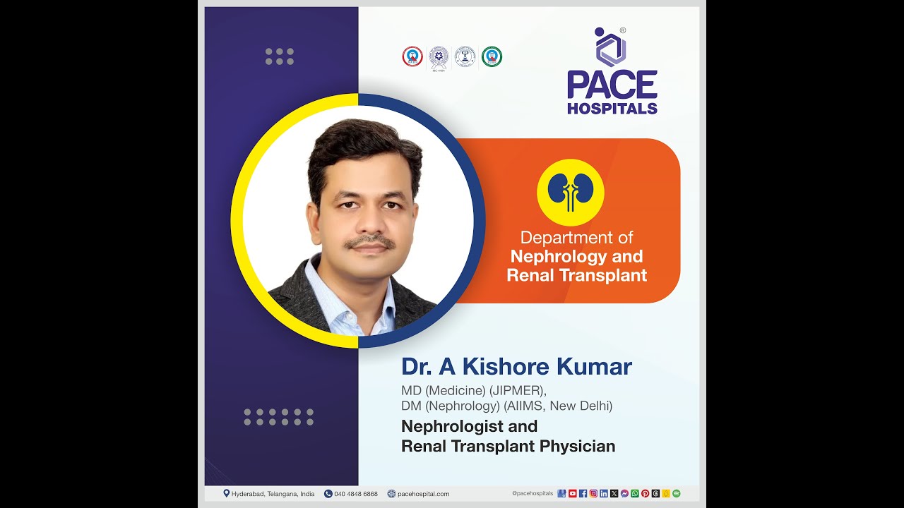 Dr. A Kishore Kumar - Top Nephrologist in Hyderabad | Kidney Specialist Doctor #nephrologist