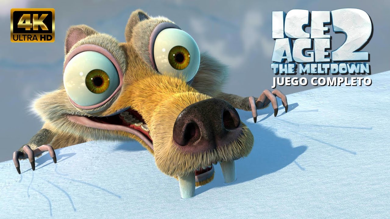 LA ERA DEL HIELO 2 EN ESPAÑOL (2006) Juego Completo - Ice Age 2 FULL GAME [PS2 4K ULTRA HD]