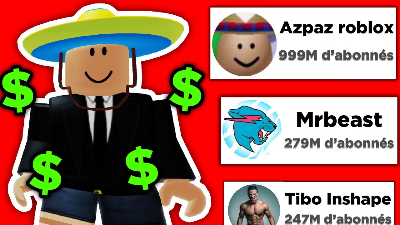 MrBeast a Pété un Cable car je l'ai DÉPASSÉ sur Youtube (Youtube Simulator Roblox)