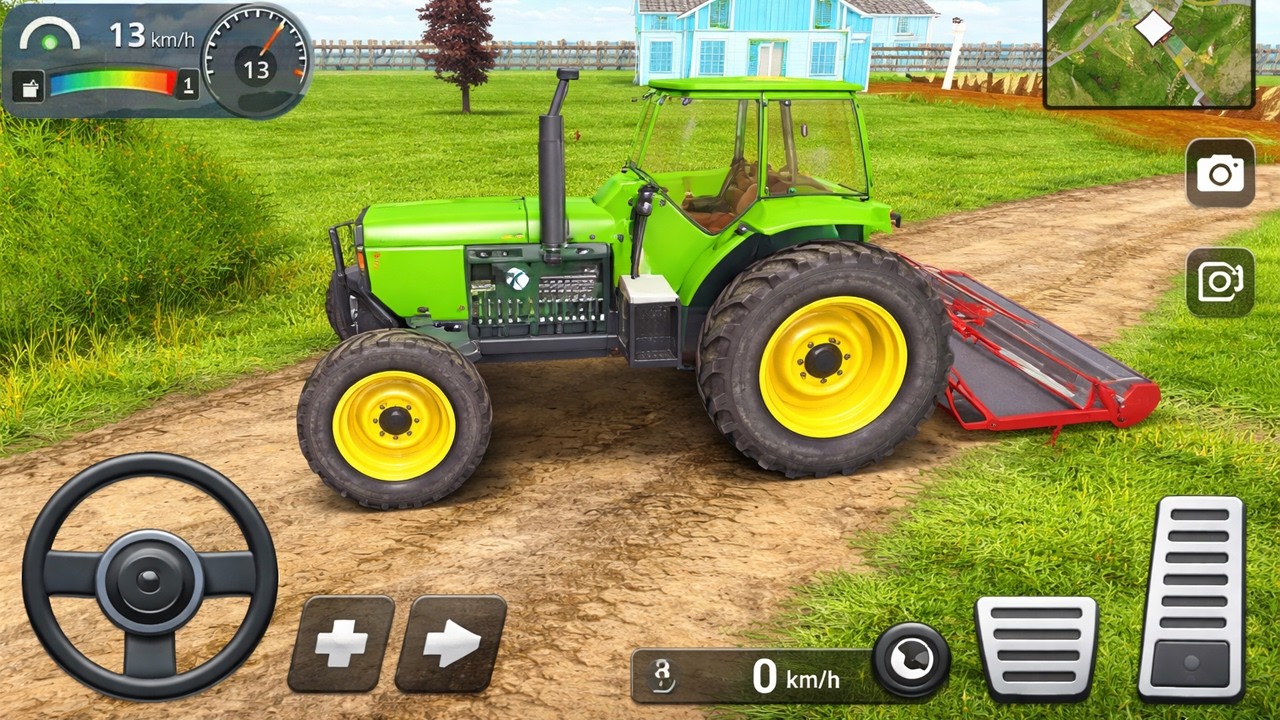 Tractor Delivery Farm 2026 Gameplay – Real Tractor Cargo Farming Simulator Android | Roadex Gaming