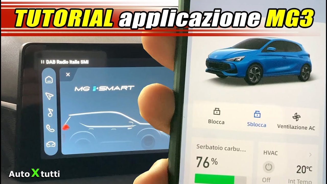 MG3 Hybrid+: applicazione MG iSMART - TUTORIAL e installazione #mg