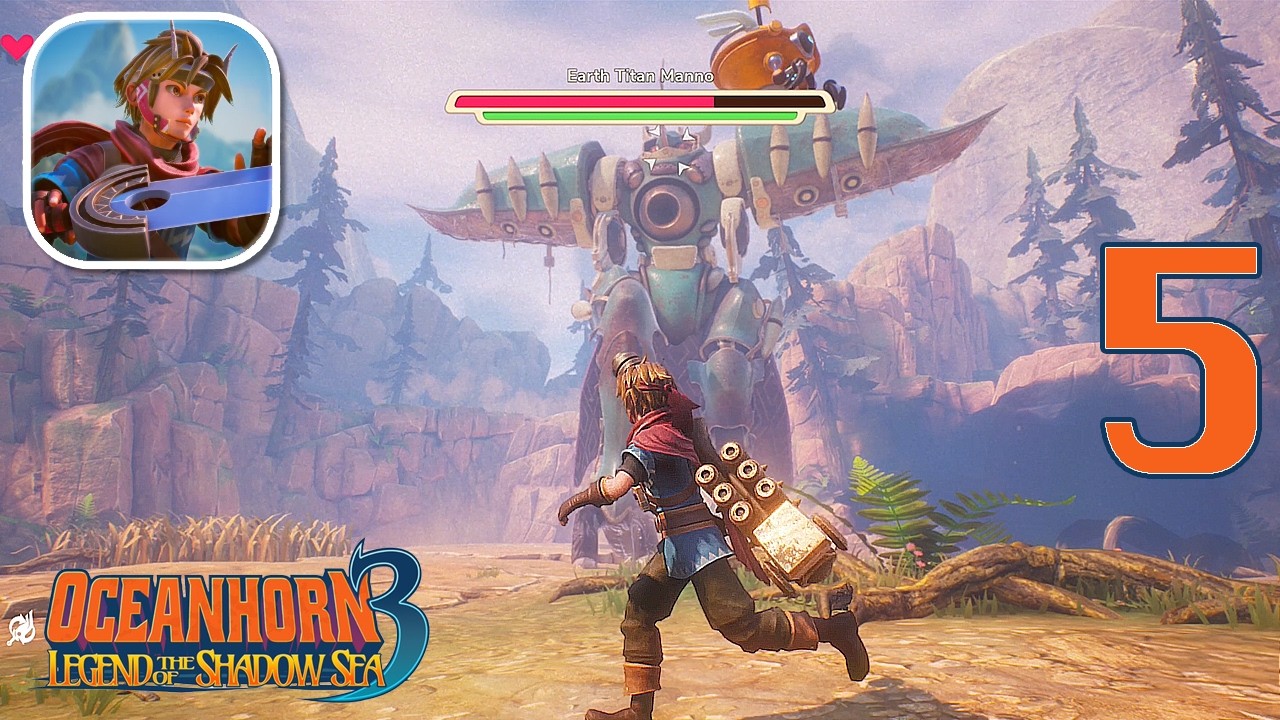 Oceanhorn 3 Legend of the Shadow Sea - ULTRA GRAPHICS Walkthrough Gameplay Part 5