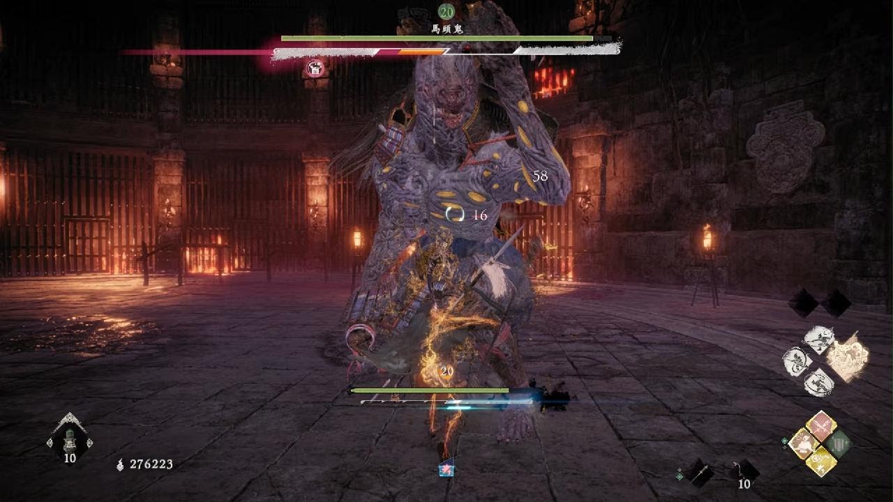 卧龍 蒼天殞落 Boss Fight 馬頭鬼