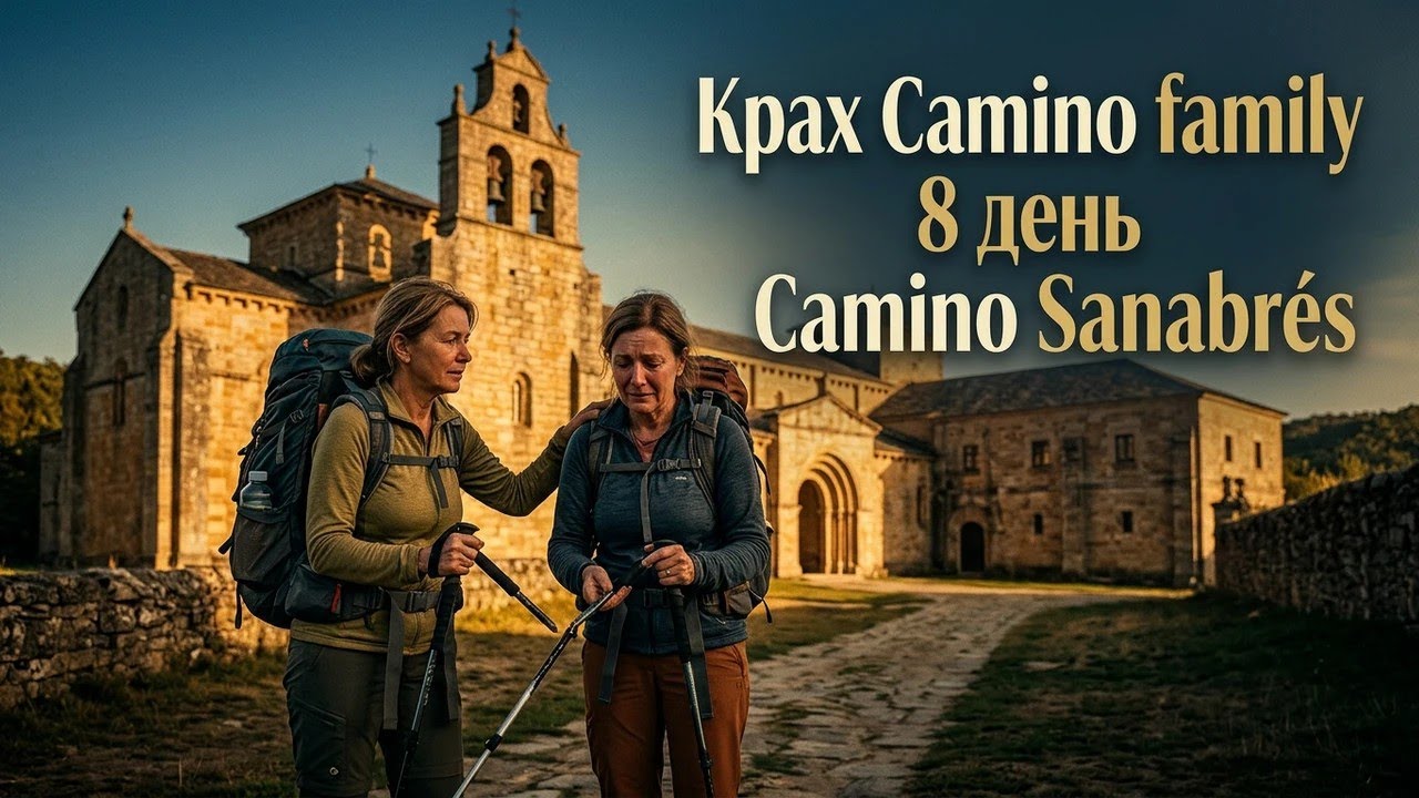 Крах Camino Family за стенами усмирения плоти. Camino Sanabrés. 8 день: Orense — Oseira.