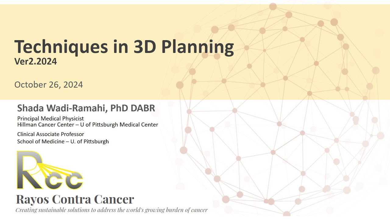 Session 6: Basic 3D Conformal planning and Introduction to Plan Interpretation