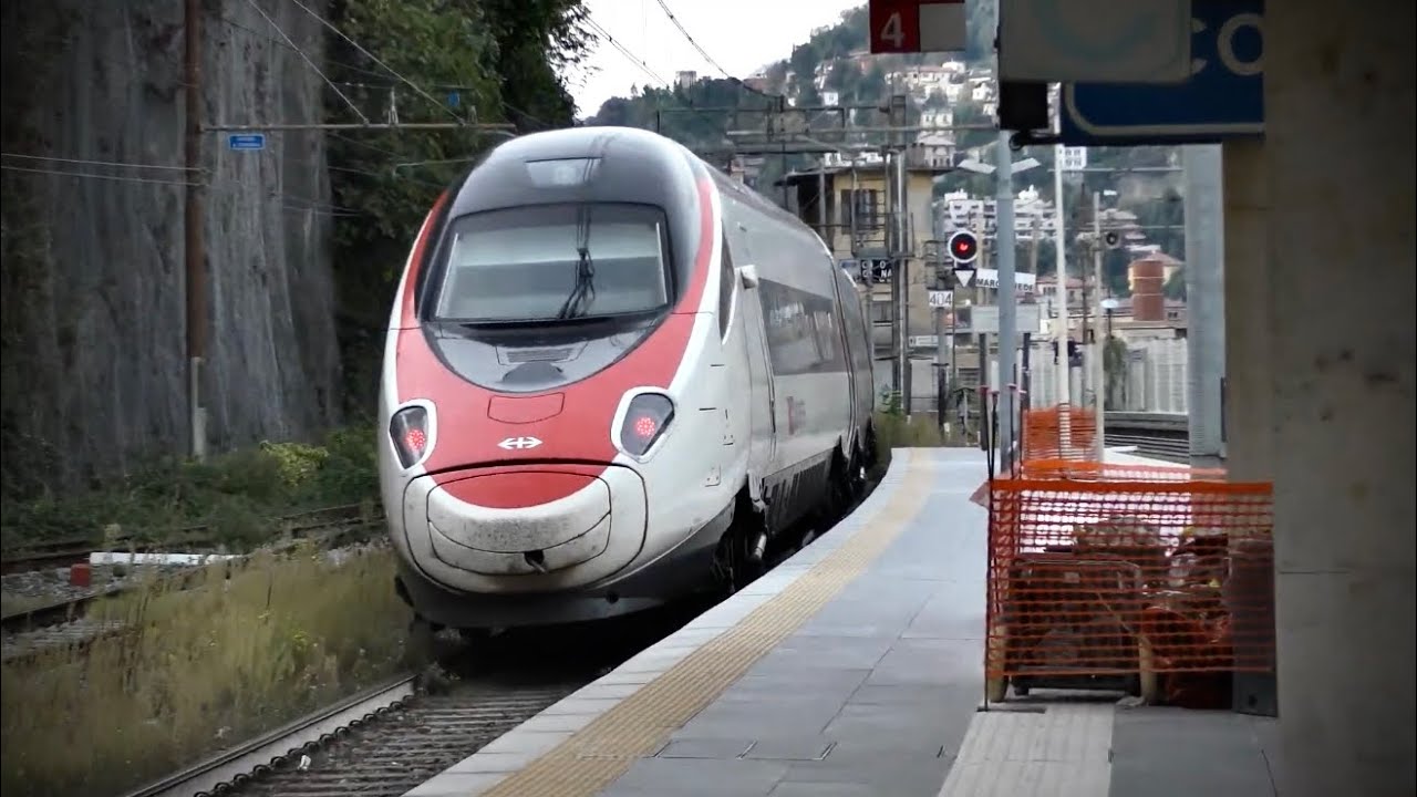 Trains at Como San Giovanni 17/10/23