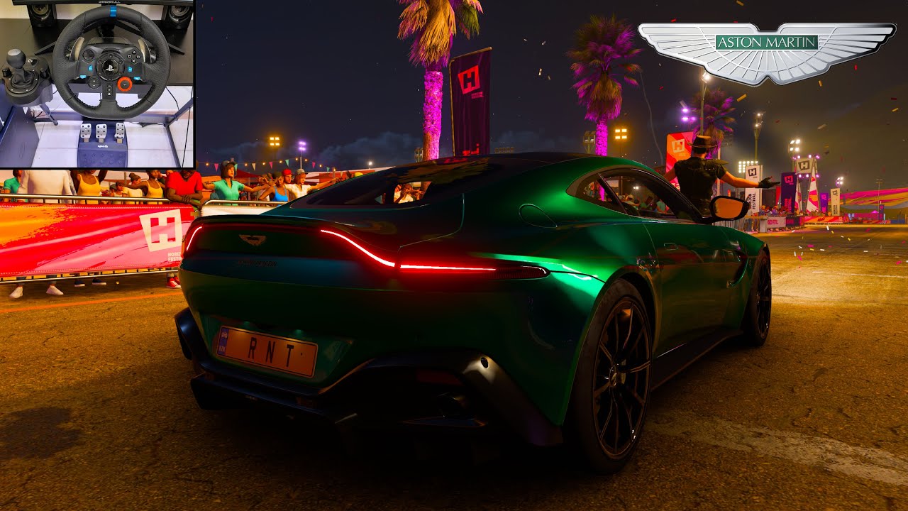 Aston Martin Vantage | Forza Horizon 5 | Logitech G29 Gameplay