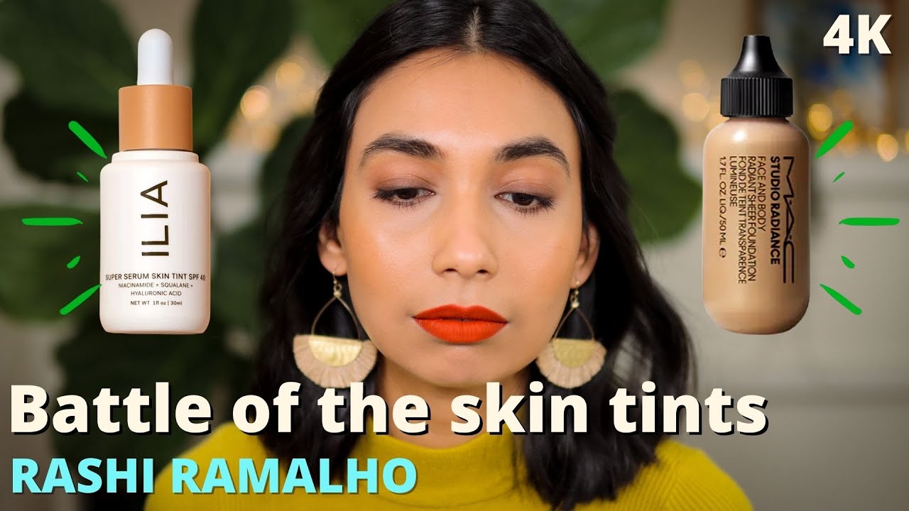Ilia Super Serum Skin Tint SPF40 VS MAC Studio Radiance Face & Body |  8 Hour Wear Test & Review
