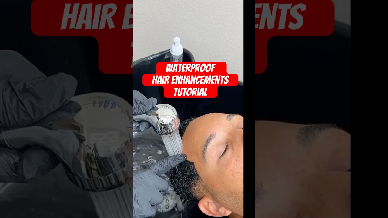 First ever waterproof hair enhancements! #enhancements #hairenhancemen #bestenhancement