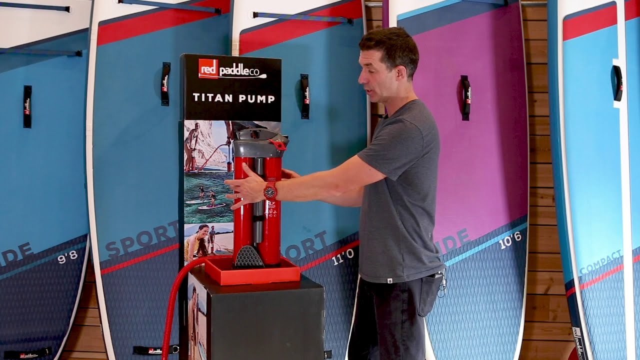 Titan II Paddle Board Pump - How to use, Overview and Details for 2021