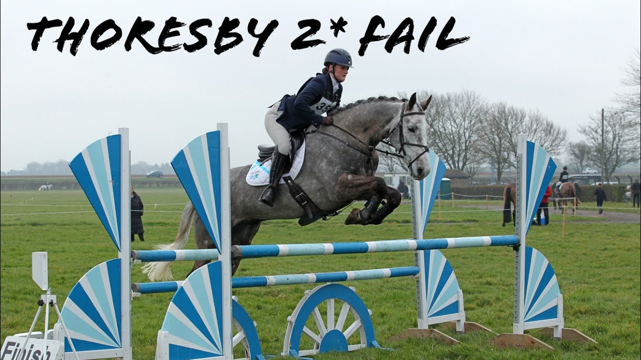 THORESBY 2* ~ SUPER WET EVENT ~ NOT OUR BEST DAY