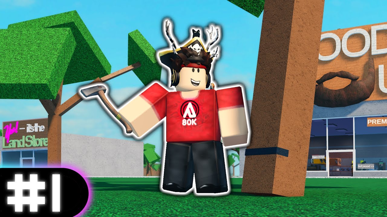 Начало работы! — Lumber Tycoon 2 Cyber ​​Series #1
