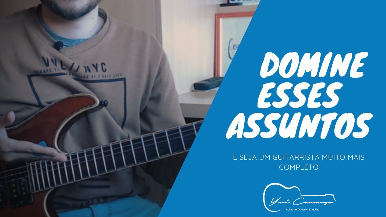 Toca na igreja? Saiba os assuntos para DOMINAR na GUITARRA!
