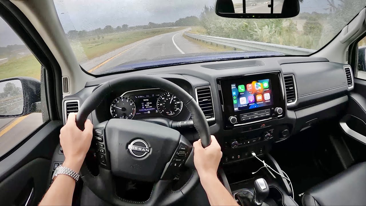 2022 Nissan Frontier SV 4WD Crew Cab Short Box - POV Review