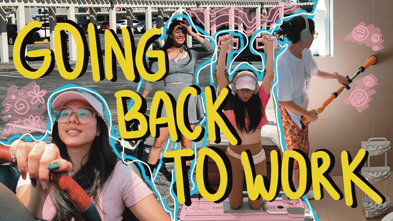 💪🏻 Rebuilding My Routine: Mentally & Physically Preparing For Work | ✨ Weekly Vlog