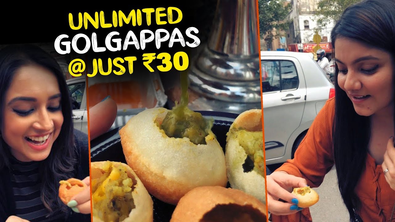 UNLIMITED GOLGAPPE at Rs. 30 | Gol Gappa Competition - No Limit