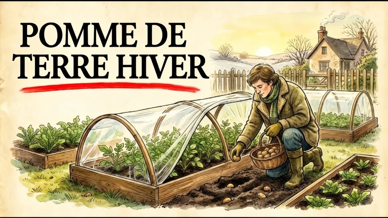 Plantez les pommes de terre précoces fin janvier : Cette méthode sous cloche triple votre récolte