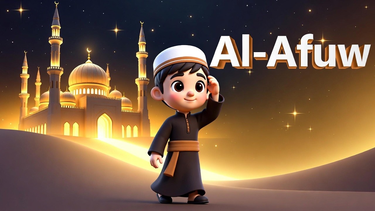 Names of Allah (Asma-ul-Husna) 🕌✨ | Islamic Kids Learning Song | Fun & Educational