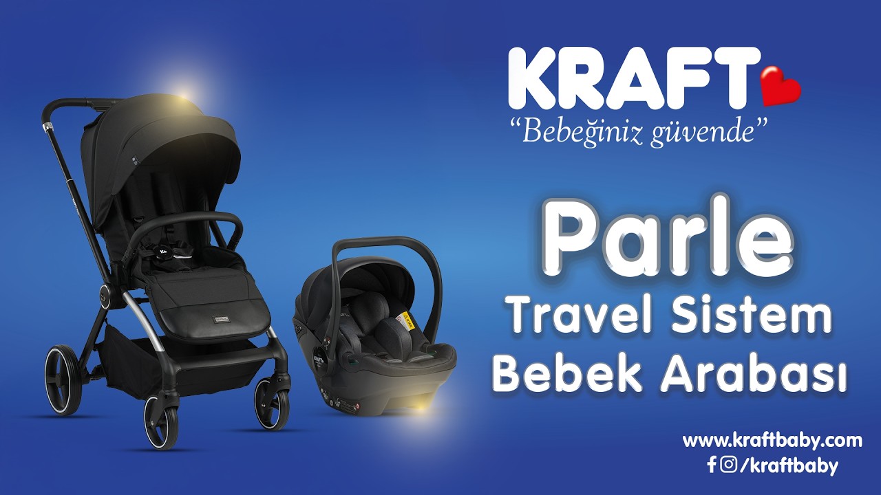🔹Parle Travel Sistem Bebek Arabası