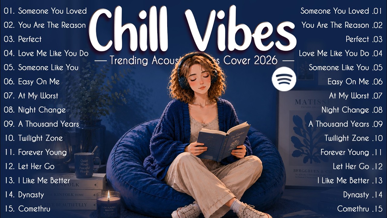 Relax & Enjoy Playlist 🎧 Best Trending Pop Music Collection 2026 🌙 Best Acoustic Love Songs 2026