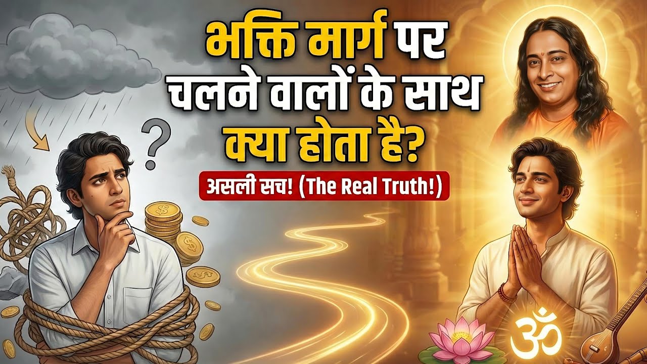 🕉️ भक्ति मार्ग पर चलने वालों के साथ क्या होता है | असली सच | Paramhansa Yogananda ji परमहंस योगानंद 