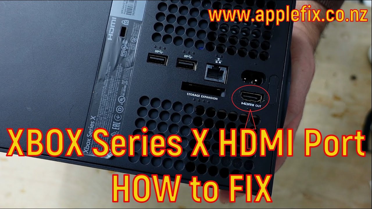 Xbox Turning on But No display | Broken HDMI Port | Gaming Console Repair Hamilton New Zealand