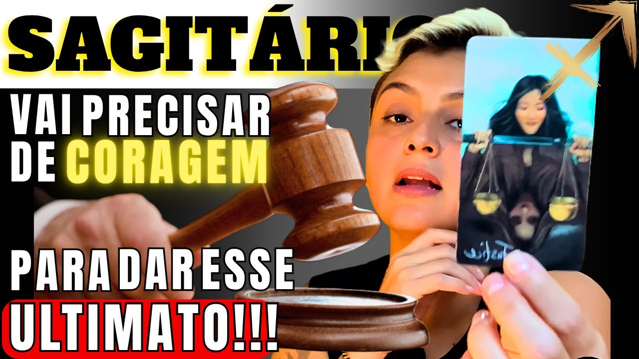 ♐SAGITÁRIO • Uma decisão difícil será EXIGIDA de você mas será recompensado(a) pela coragem!