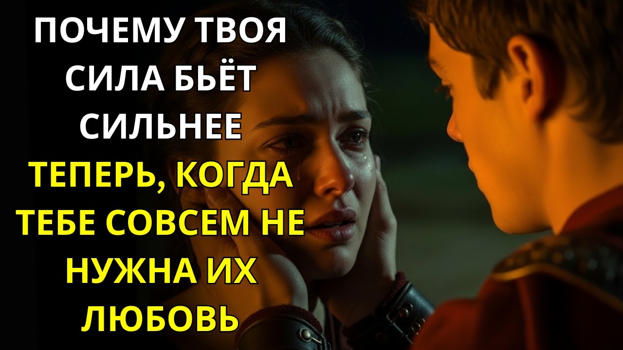 Почему твоя сила стала сильнее, когда тебе больше не нужна их любовь? | Стоическая сила