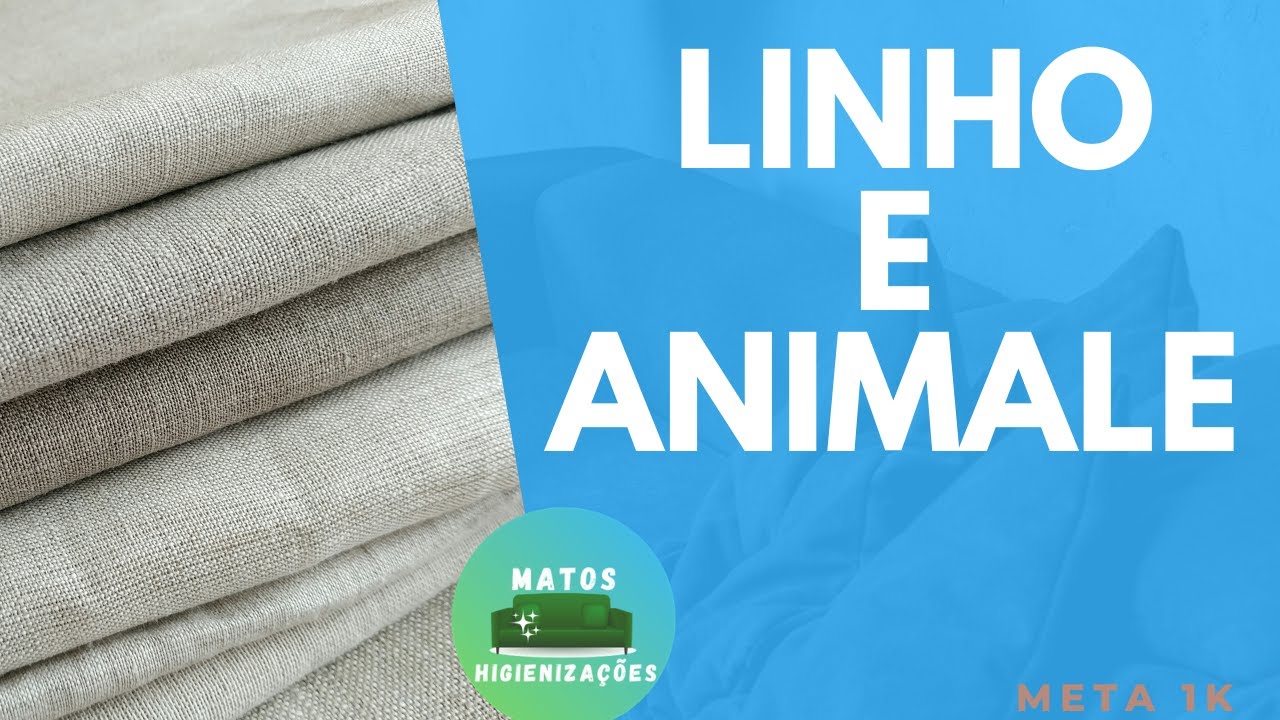 COMO IDENTIFICAR O TECIDO DE LINHO E ANIMALE