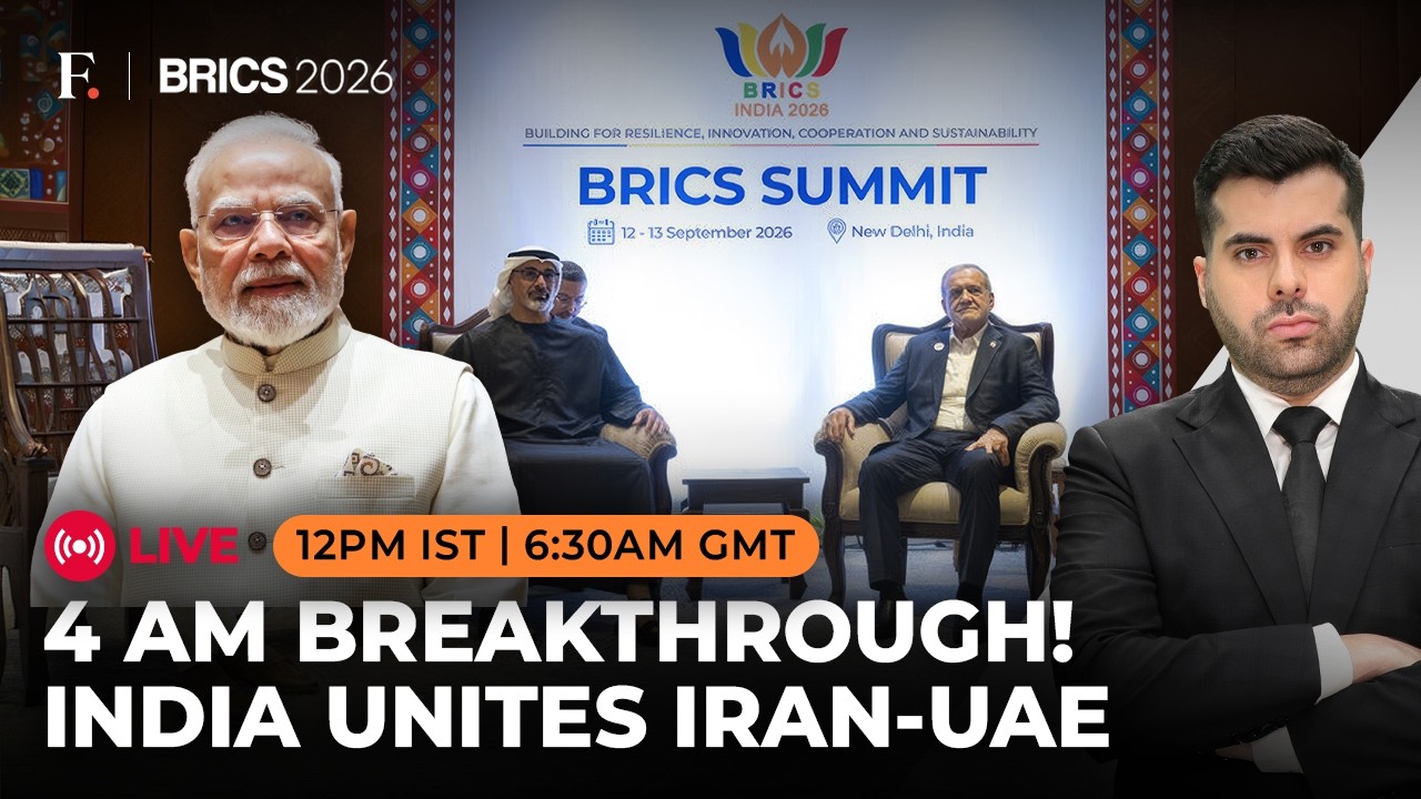 LIVE | India&rsquo;s 4 AM Diplomatic Blitz: How Modi Got Iran & UAE On One Page | Firstpost