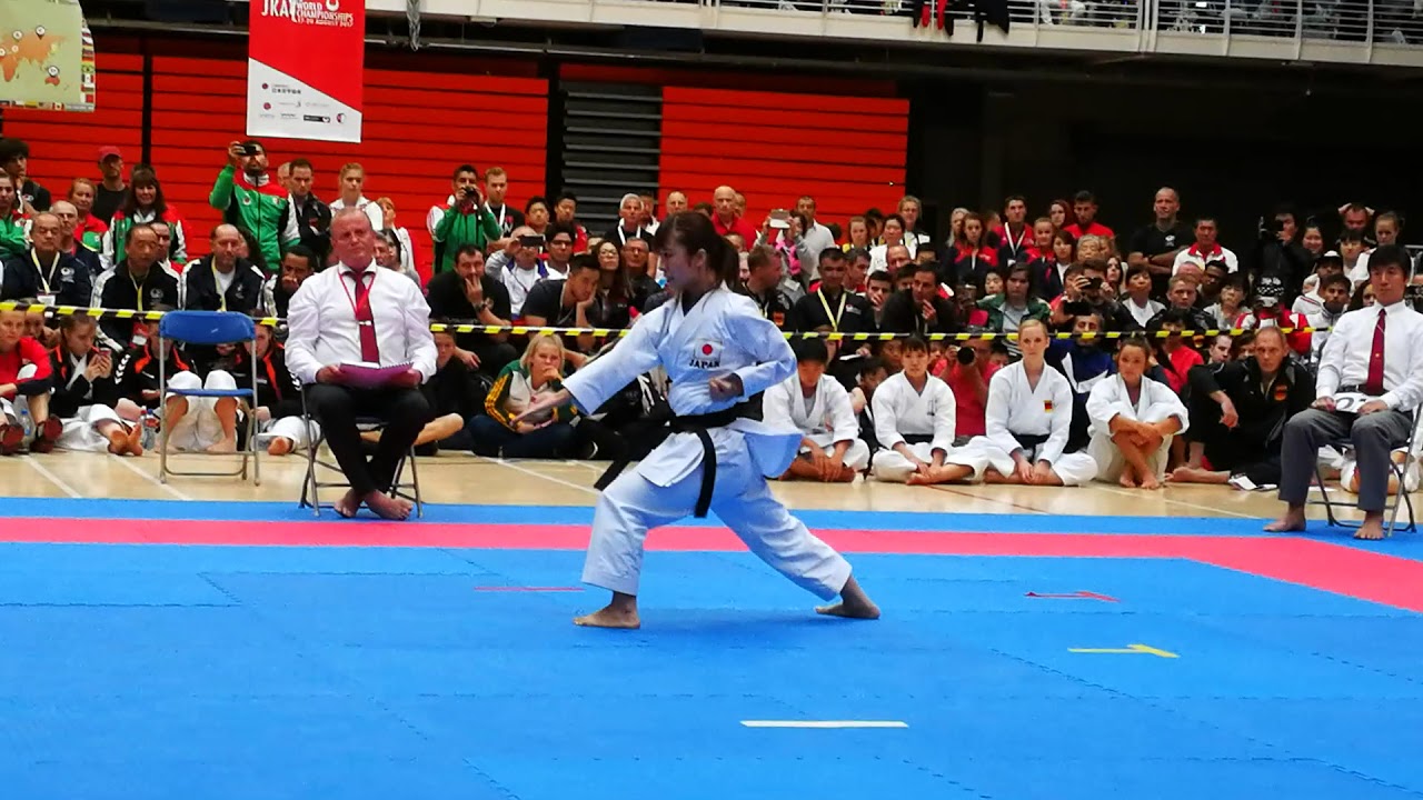 Gojushiho Dai, Ayano Nakamura Campeona del Mundo JKA 2017