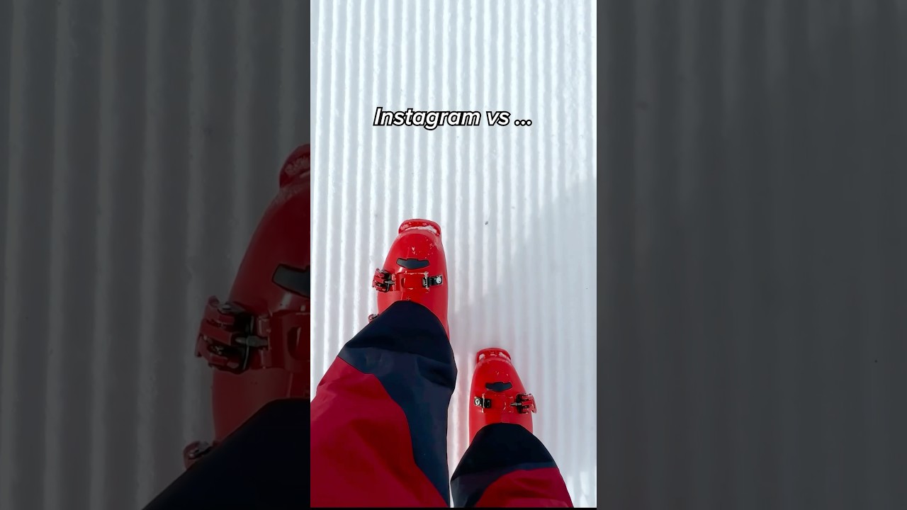The making looks so funny 🤣#ski #skiing #winter #snow