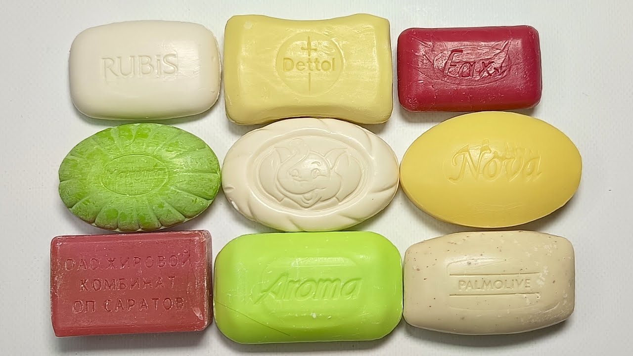 Cutting dry soap 🧼 Satisfying ASMR video 💤  Резка сухого мыла. Video for sleep