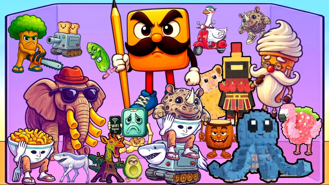 Merge Fellas ITALIAN BRAINROT 25 vs MERGE DROP MASTER | STEAL BRAINROT BOSS VS BOSS Max Level !