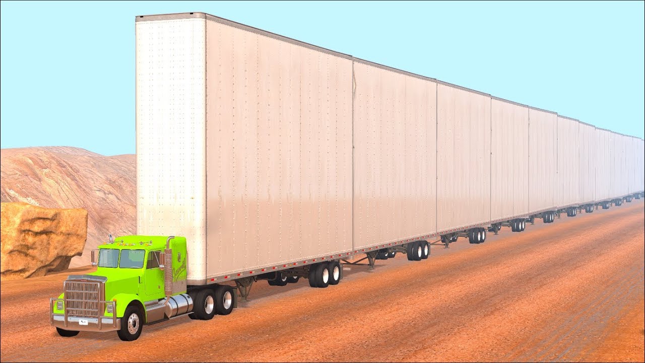 Monstrous Trucks #1 - BeamNG Drive | Crashes Plus