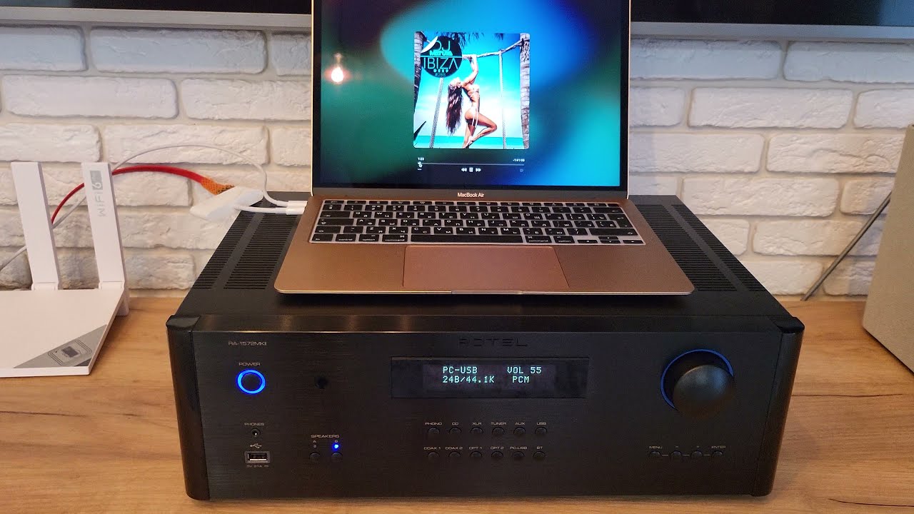 Rotel RA-1572MKii + B&W 603S2 Anniversary Edition