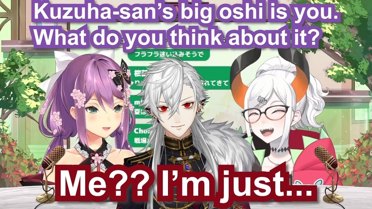 How does Levi Elipha feel about Kuzuha?【Eng Sub / Sakura Ritsuki / Nijisanji】