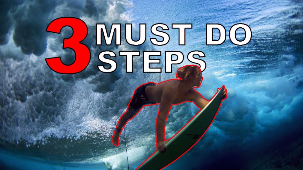 How to Duck Dive A Surfboard Properly
