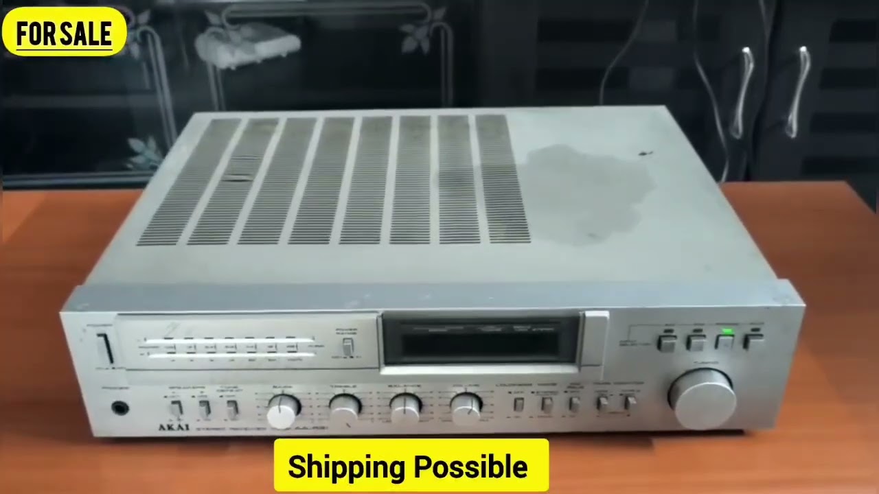AKAI VINTAGE STEREO AMPLIFIER AA-R31/For Sale/Thendral Audio/Contact