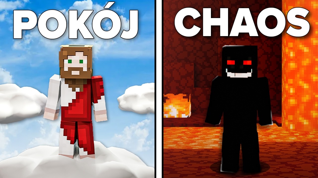100 Graczy Symuluje Cywilizacje Bog&oacute;w w Minecraft