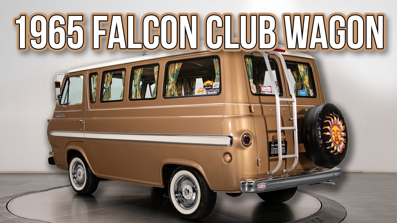 Professionally Sorted 1965 Ford Econoline Falcon Wagon 240 6-cyl C4 3-speed  -  SOLD  -  #137408